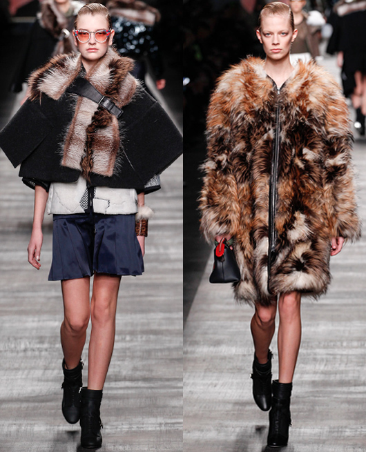 Fendi, Xu hướng lông, Tuần lễ Thời trang Milan Thu Đông 2014/2015, Xu hướng thời trang, Đẹp Online